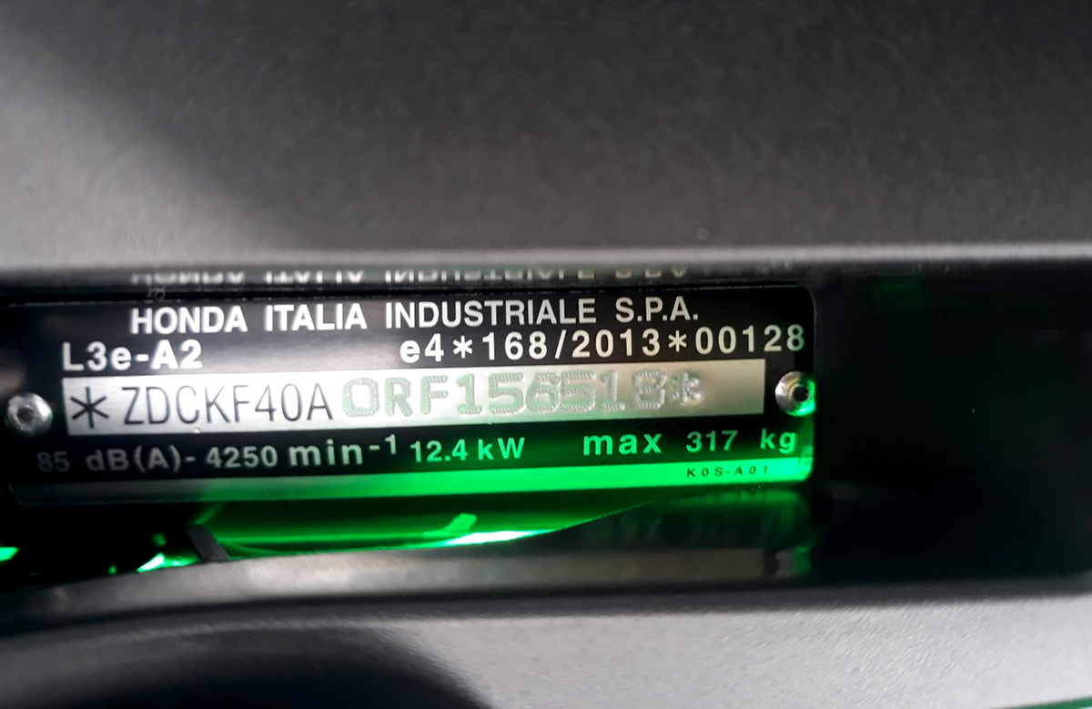 Khung Sh150i 2024 vetro mde in Italy